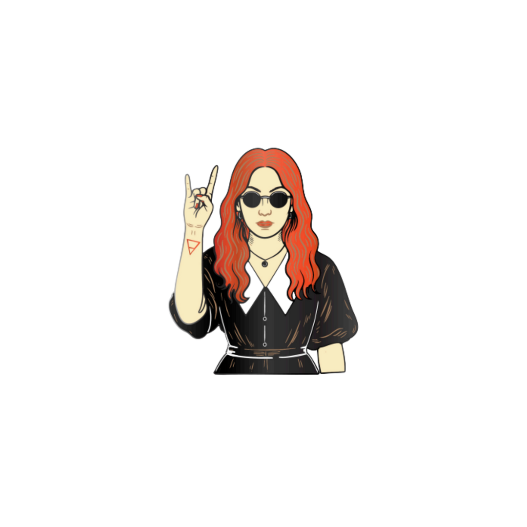 Jinkx Monsoon Wednesday Pin