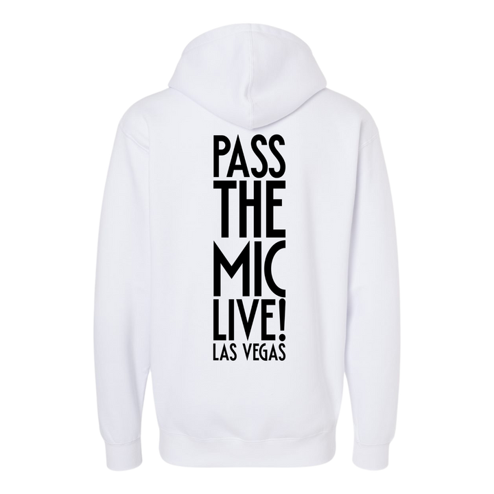 White Las Vegas Dice Hoodie