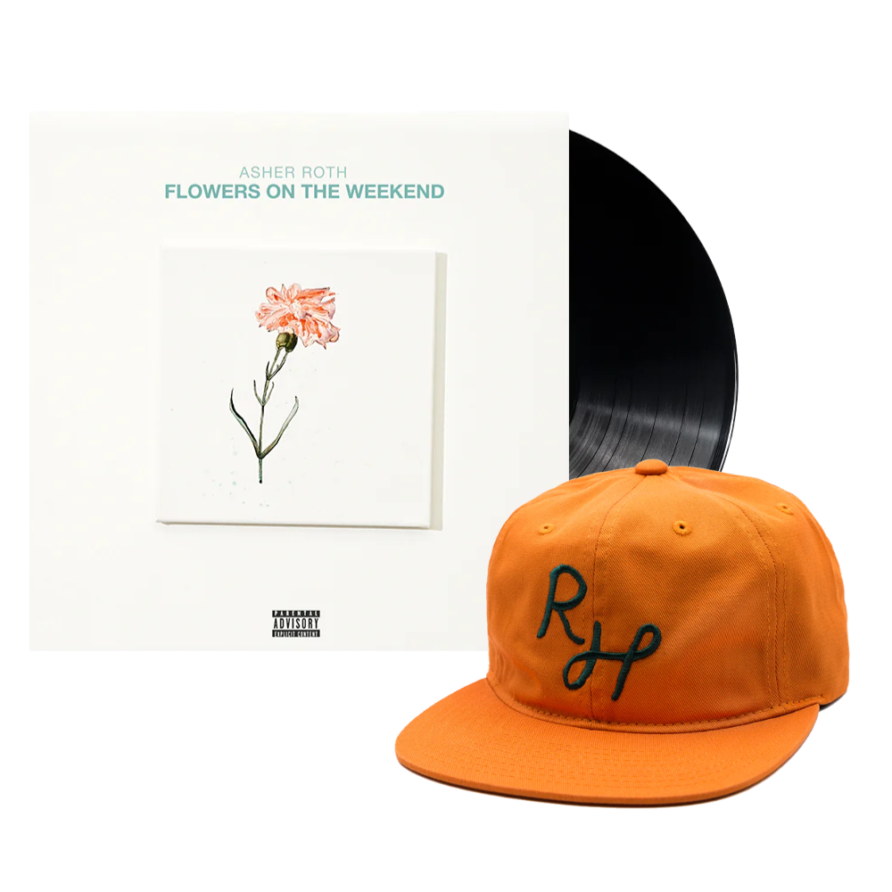 RETROHASH BASEBALL CAP x FLOWERS ON THE WEEKEND VINYL