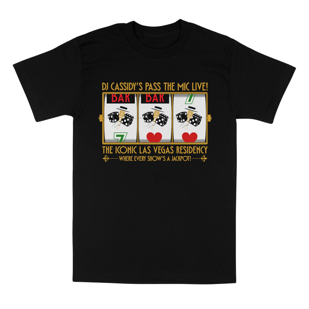 Black Las Vegas Slot Tee