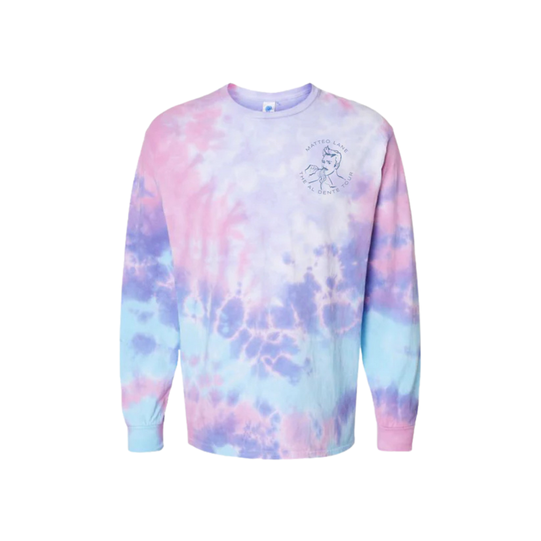 Al Dente Tour Unisex Long Sleeve Tee - Tie Dye