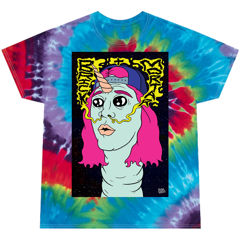 Brick + Mortar Brandicorn Tie-Dye Tee